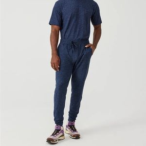 Outdoor Voices Cloudknit Slim Navy Blue Sweatpant Men’s Size M
